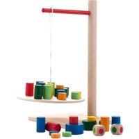 Houten Balans Weegschaal Spel - thumbnail