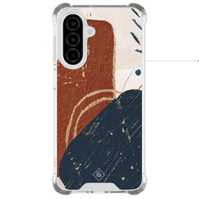Samsung Galaxy A26 shockproof hoesje - Abstract terracotta Samsung Galaxy A26 shockproof hoesje - Abstract terracotta