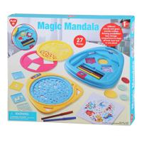 Playgo magische mandala tekenset - 27dlg. - thumbnail