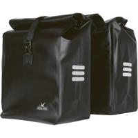 Greenlands urban dry large dubbel zwart 38l waterdicht met handvat - thumbnail