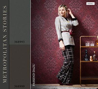 Livingwalls Metropolitan Stories bruin behang | 368999