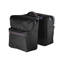 Racktime dubbele tas "ture" double bag ture carbon black - thumbnail