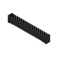 Weidmüller 1896500000 Printklem Aantal polen 18 Zwart 230 stuk(s) - thumbnail