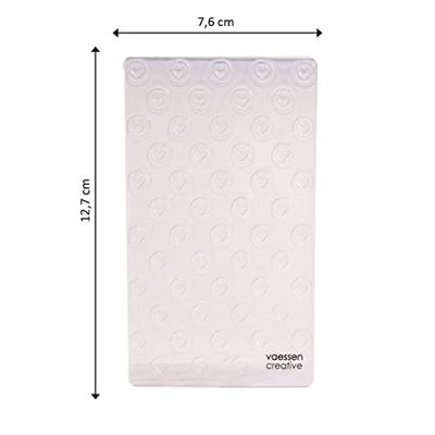 Vaessen Creative • embossing folder hartbubbel