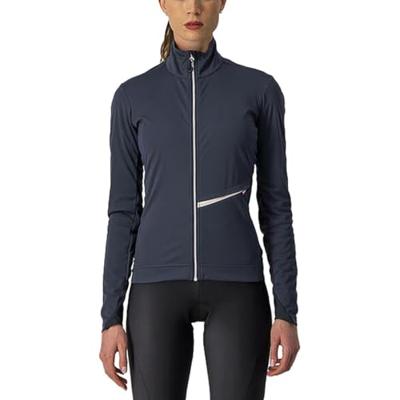 Castelli GO fietsjack donker blauw dames S Castelli GO fietsjack donker blauw dames S