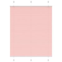 VidaXL Plissé rolgordijn 110x150cm stofbreedte 109,4cm polyester roze - thumbnail