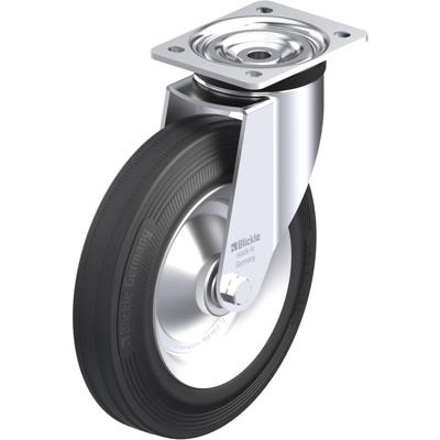 Blickle L-V 252R-3 Zwenkwiel Wieldiameter: 250 mm Draagvermogen (max.): 295 kg 1 stuk(s)