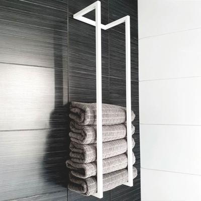 BWS Handdoekenrek Industrieel | 95x25x20cm | Mat Wit BWS Handdoekenrek Industrieel | 95x25x20cm | Mat Wit