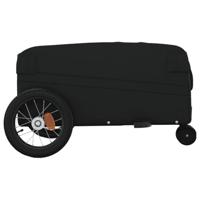 Fietstrailer 30 kg ijzer zwart - thumbnail