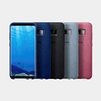 Galaxy S8+ Alcantara Cover blauw EF-XG955ALEGWW - thumbnail