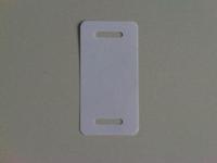 Kupa-labels 54x110 mm wit 2 band-sleuven - thumbnail