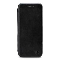Senza Pure Skinny Leather Wallet Samsung Galaxy S9 Deep Black - thumbnail
