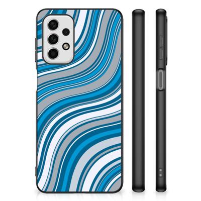 Samsung Galaxy A23 Back Case Waves Blue