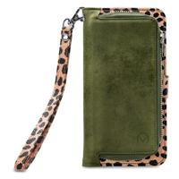 Mobilize 2in1 Magnet Zipper Case Samsung Galaxy A33 5G Olive/Leopard - thumbnail