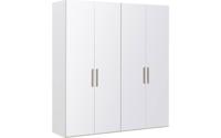Goossens Kledingkast Easy Storage Ddk, Kledingkast 203 cm breed, 220 cm hoog, 4x glas draaideur - thumbnail