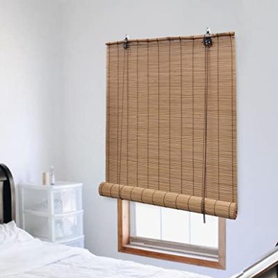 VidaXL Rolgordijn 80x220 cm bamboe bruin