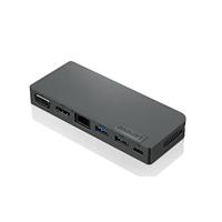 Lenovo Powered USB-C Travel Hub (4X90S92381), Black - thumbnail