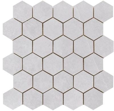 Statale Pearl hexagon mozaiek op net van 26,3x27,4 Statale Pearl hexagon mozaiek op net van 26,3x27,4
