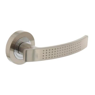 Intersteel Deurkruk William op rozet - nikkel mat