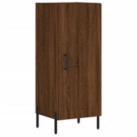 Dressoir 34,5x34x90 cm bewerkt hout bruin eikenkleur - thumbnail