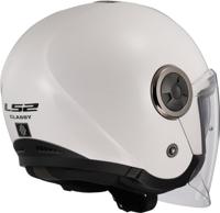LS2 "of620 classy solid" jethelm helmet of620 classy solid m white - thumbnail