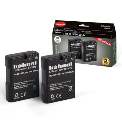 Hahnel HL-EL14 Twin Pack - Nikon EN-EL14/14A
