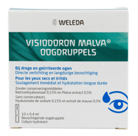 Weleda Visiodoron Malva Oogdruppels Ampullen 10st - thumbnail