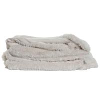 Deken Home ESPRIT Beige 220 x 240 x 1 cm - thumbnail