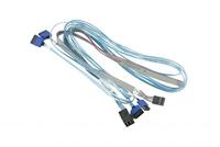 Server accessoires SuperMicro MiniSAS HD op 4 xSATA CBL-SAST-0699 - thumbnail