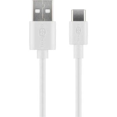 Goobay USB-C laadkabel 1m wit - 9550305
