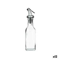 Flesje Vivalto Transparant Glas Siliconen Staal Polypropyleen Plastic 180 ml 5 x 20 x 5 cm (12 Stuks) - thumbnail