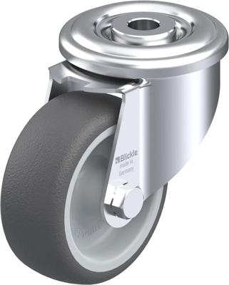 Blickle LER-PATH 80G Zwenkwiel Wieldiameter: 80 mm Draagvermogen (max.): 150 kg 1 stuk(s)