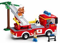 Sluban Fire Ladderwagen (M38-B0625) - thumbnail