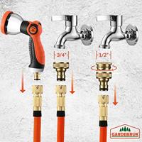 Tuinslang Oranje 15m Flexibel - thumbnail