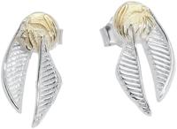 Harry Potter Golden Snitch Stud Earrings (Sterling Silver) - thumbnail