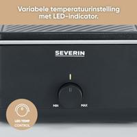 Severin RG2365 Racletteset Zwart - thumbnail