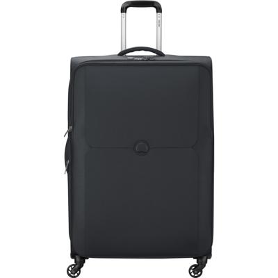 Delsey Mercure 4 Wheel Expandable Trolley 79 black Zachte koffer Delsey Mercure 4 Wheel Expandable Trolley 79 black Zachte koffer