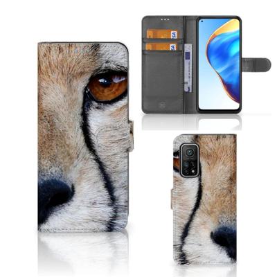 Xiaomi Mi 10T Pro | Mi 10T | Telefoonhoesje | Met pasjeshouder | Cheetah