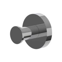 IVY Handdoekhaak Groot - Chroom - thumbnail