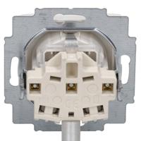 Busch-Jaeger 20 EUKB-914 Wandcontactdoos met randaarde en klapdeksel Inzetstuk Busch-balance SI Alpine-wit 1 stuk(s) - thumbnail