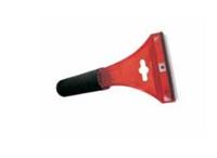 HP Autozubehör Chamonix Kunststof, Polycarbonaat IJskrabber / sneeuwbezem Softgrip (l x b x h) 22 mm x 10 cm x 3.5 cm Auto, SUV, Van Rood - thumbnail