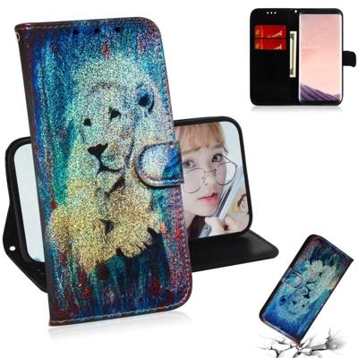 Gekleurde tekening patroon kleurrijke magnetische Buckle horizontale Flip PU lederen draagtas met houder & kaartsleuven & portemonnee & Lanyard voor G Gekleurde tekening patroon kleurrijke magnetische Buckle horizontale Flip PU lederen draagtas met houder & kaartsleuven & portemonnee & Lanyard voor G