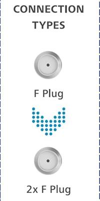 Hama SAT-verdeler 2-voudig Volledig Afgeschermd Hama SAT-verdeler 2-voudig Volledig Afgeschermd