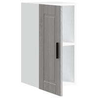 Keukenwandkast Porto bewerkt hout grijs sonoma eiken - thumbnail