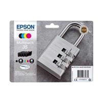 Epson Inktcartridge T3586, 35 Origineel Combipack Zwart, Cyaan, Magenta, Geel C13T35864010 - thumbnail