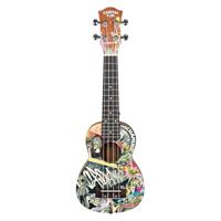 Cascha HH 2600 Sopran Art Series Urban sopraan ukelele set - thumbnail