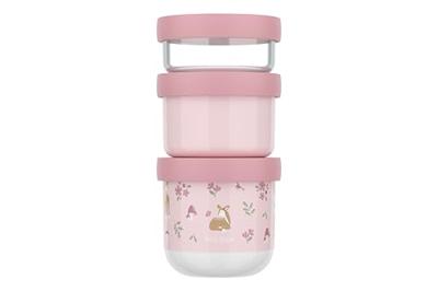 Mepal snackbox stack mio 3-delig fairy garden