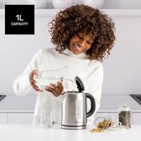 Waterkoker Taurus TAURUS SELENE COMPACT KE2400X Staal Roestvrij staal 2400 W 1 L - thumbnail