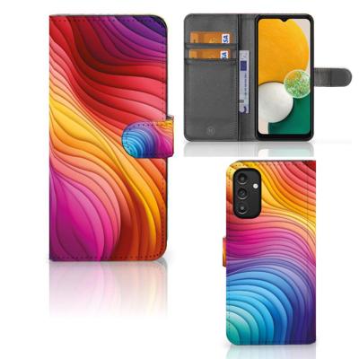 Book Case voor Samsung Galaxy A14 4G Regenboog Book Case voor Samsung Galaxy A14 4G Regenboog