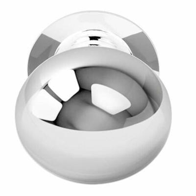 Formani Basics LB65V voordeurknop vast op rozet - gepolijst RVS